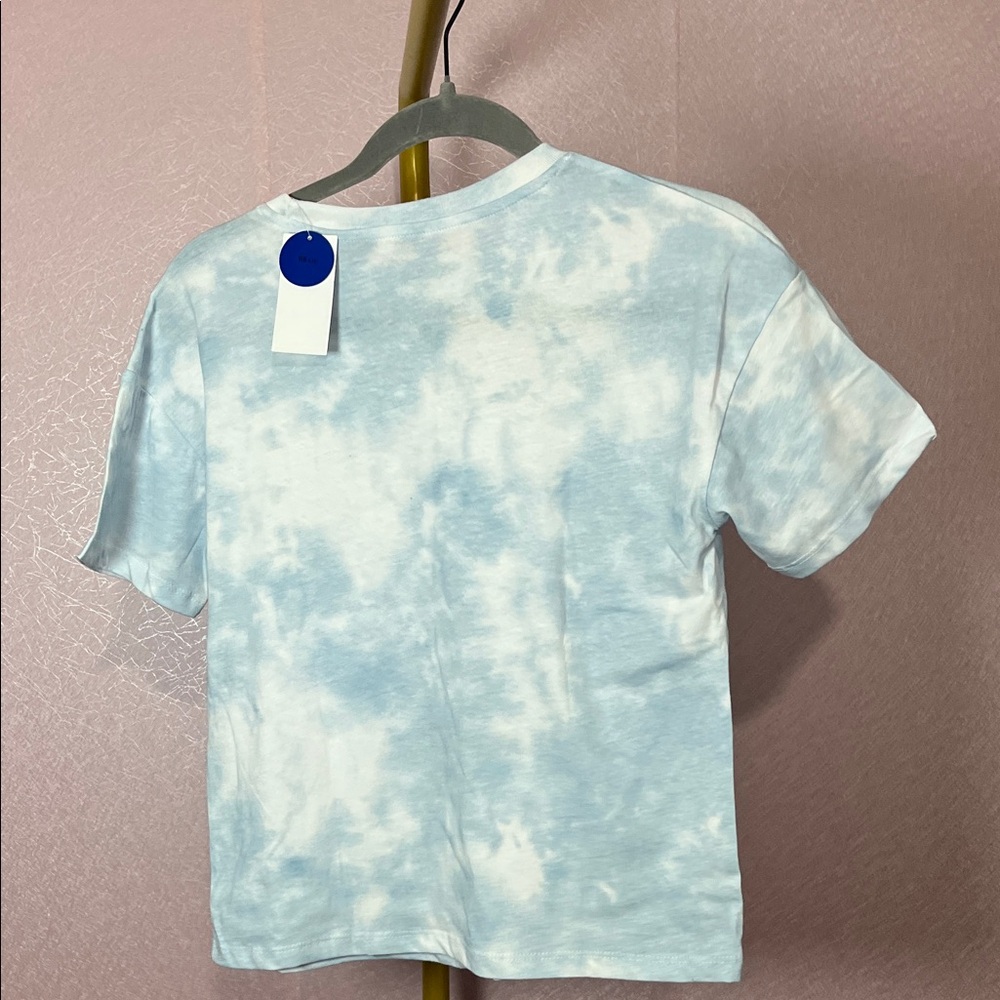 Kids Light Blue Tie-Dye Pokémon Graphic Tee - Pikachu, Squirtle & Fuecoco - Picture 2 of 3